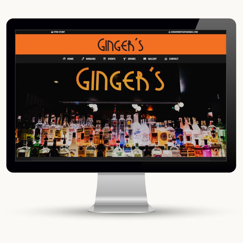 Ginger's Bar, Westgate - Broadbiz Web Services Ltd. Gallery